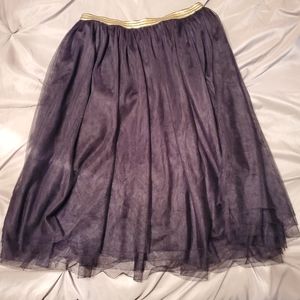 Black Tulle Skirt